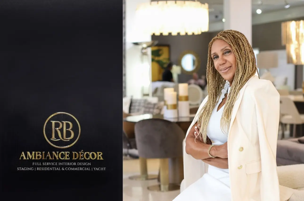 High-end designer interior with artistic wall decoration – RB Ambiance
